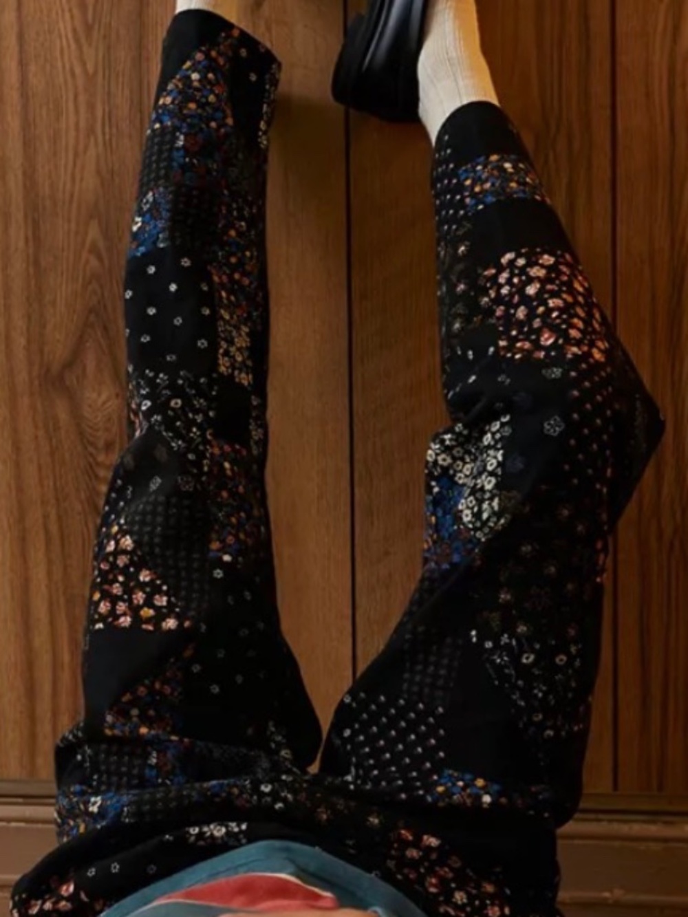 UO Patterned Flannel Beach Pants